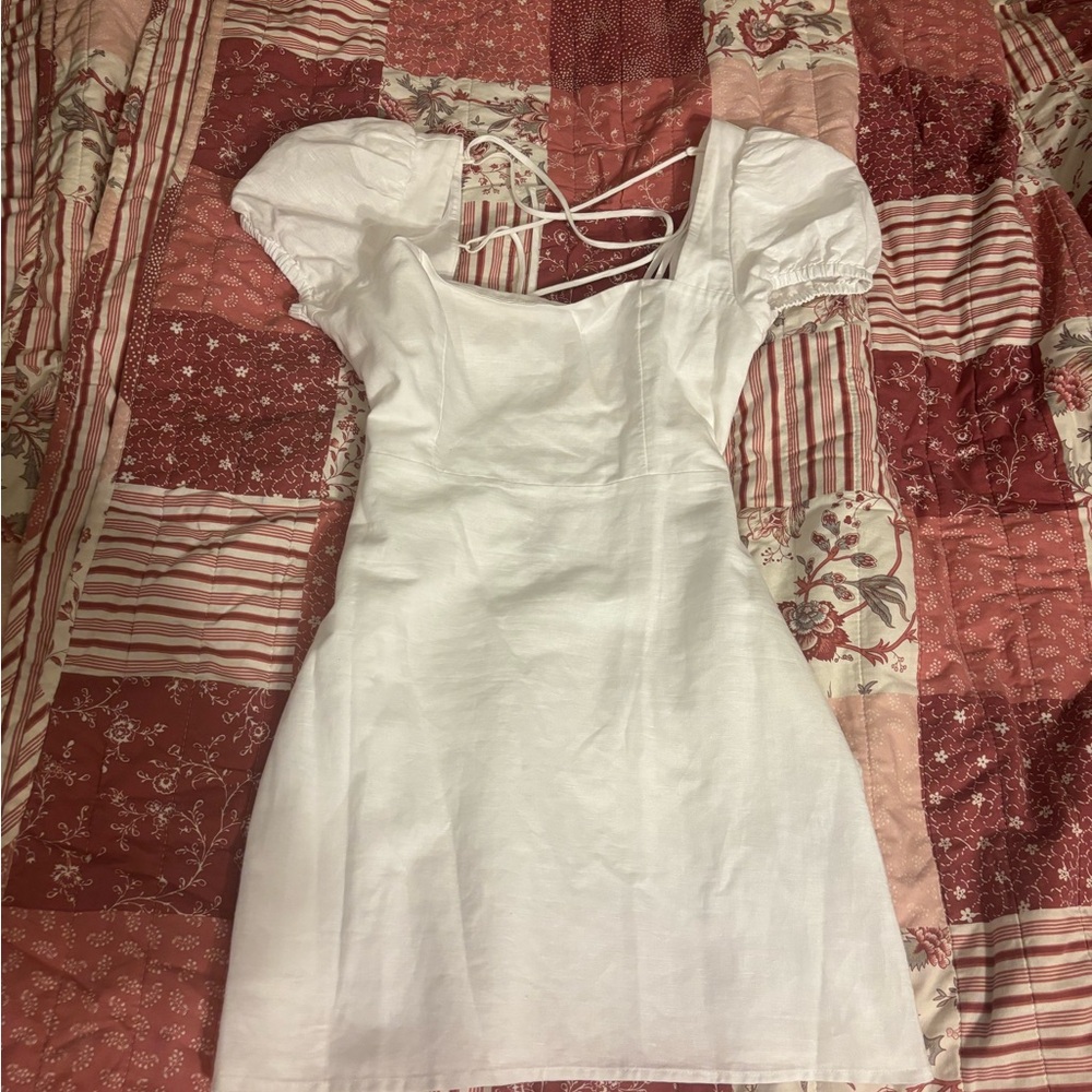 Sunday Best White Mini Dress